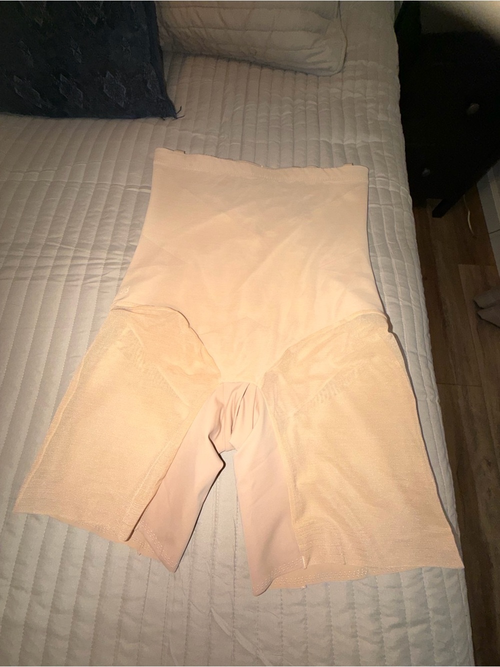 Honeylove High-Waist Shaping Shorts - Nude Blush